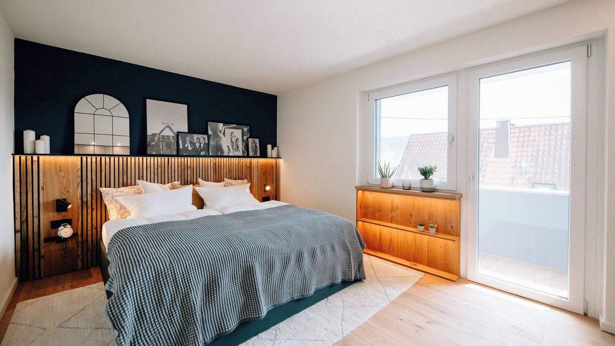 Rottingen Apartment | Apartment 'Tauberblick' with Shared Terrace, Private Garden and Wi-Fi