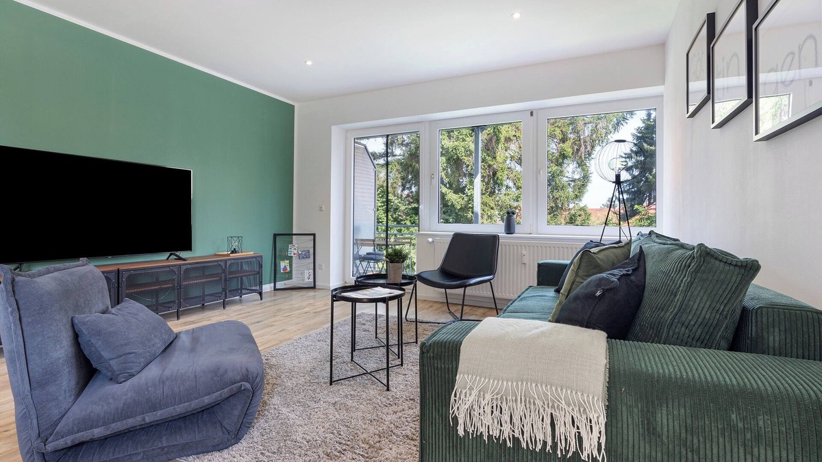 Holtensen Apartment | Apartment 'Top 4 Zimmerwohnung In Göttingen' with Shared Terrace, Balcony and Wi-Fi