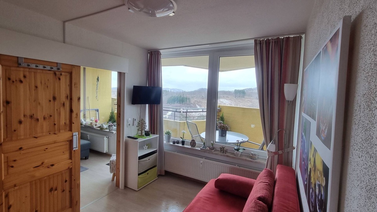 Braunlage Apartment | Apartment 'Traumblick' with Mountain View, Balcony and Wi-Fi