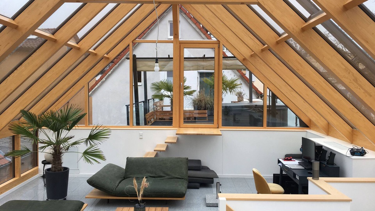 Schwabach Apartment | Apartment 'Traumhaftes Loft Wintergarten' with Shared Terrace, Wi-Fi and Air Conditioning