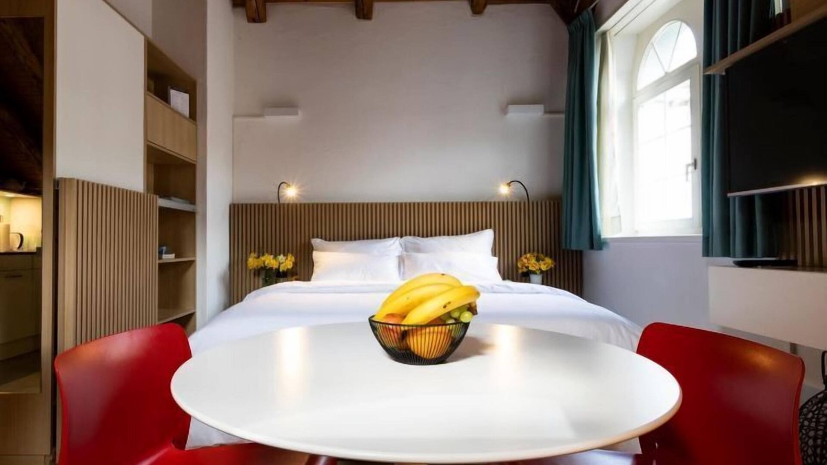 Nussbaumen Apartment | Apartment Twin Deluxe Studio in Baden - 2 persons, 1 bedrooms