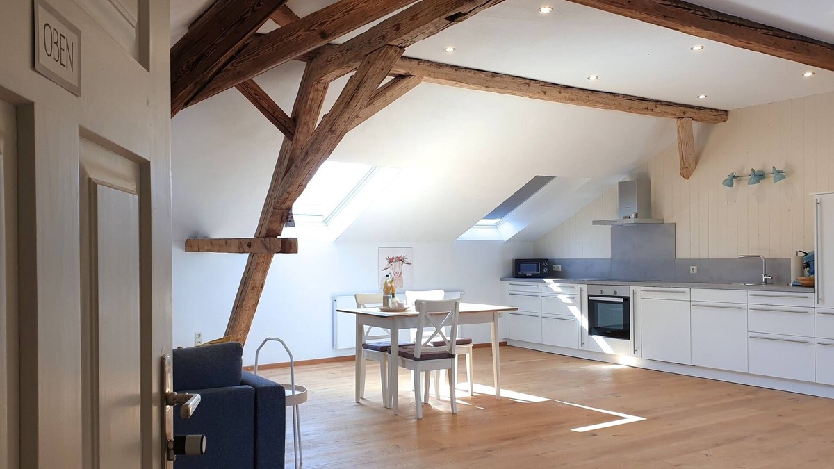 Bad Rappenau Apartment | Apartment upstairs, 85sqm, 1 living/bedroom, max. 3 persons