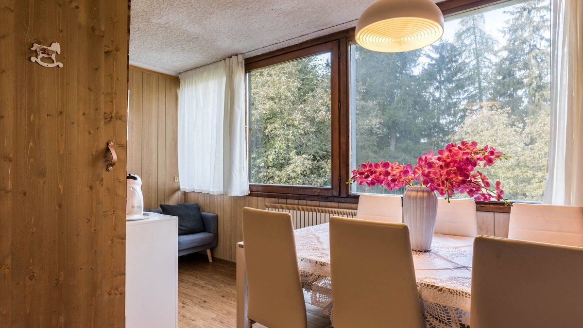 Marilleva Apartment | Apartment 'Volpi' with Mountain View and Shared Terrace