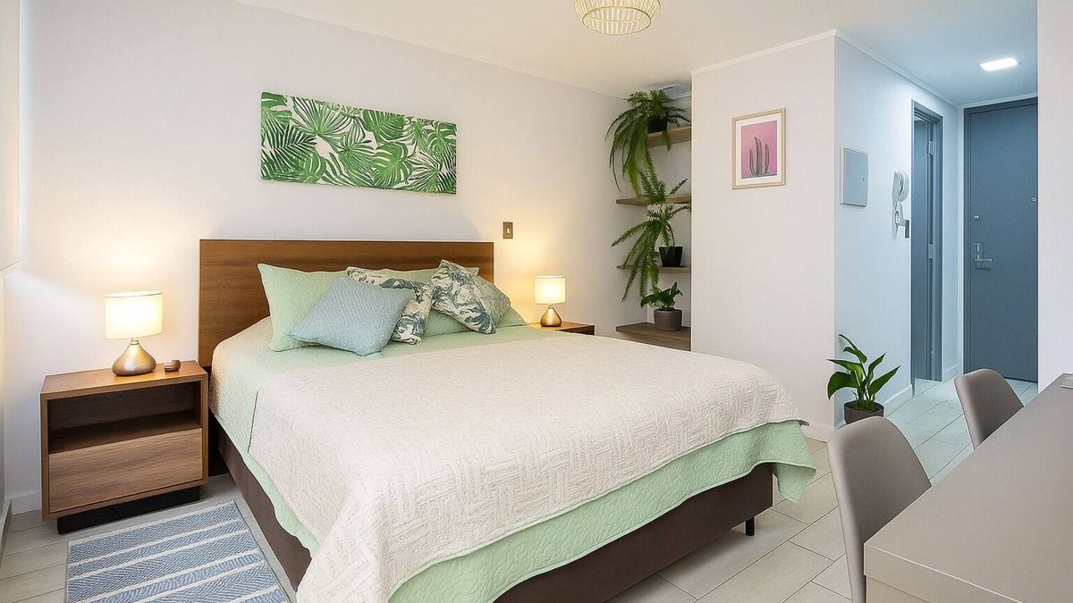 Downtown Santiago Apartment | Apartment w/private parking, steps from Teatro Caupolicán and minutes from Movistar.