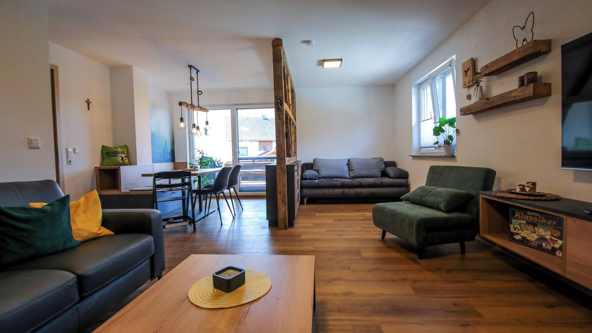 Geisingen Apartment | Apartment Werner, 73sqm, balcony, bedroom, max. persons