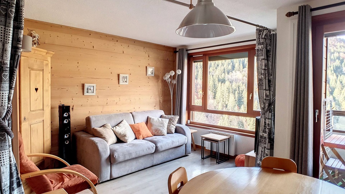 Saint-Jean-dʼAulps Apartment | APARTMENT WITH SWIMMING POOL - SAINT JEAN D'AULPS SKI RESORT - 5 PEOPLE