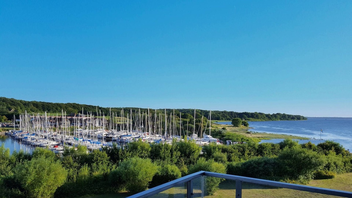 Schausende Apartment | Apartment with fantastic views of Baltic Sea, harbor, forests and fields