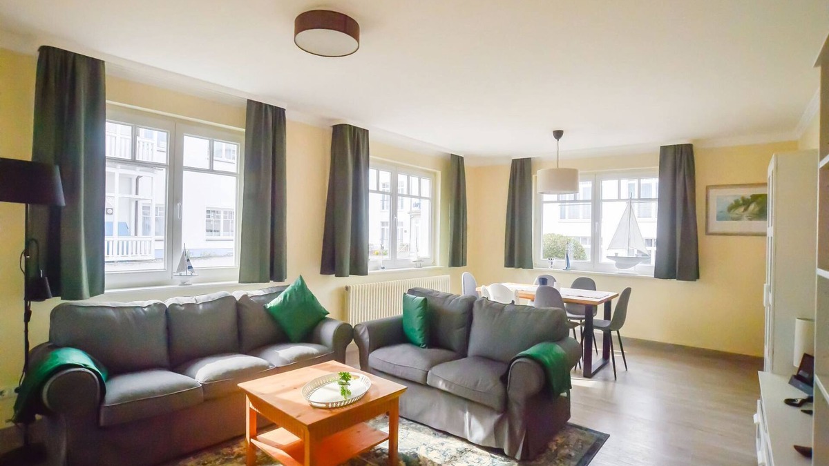Binz Apartment | Apartment with 2 bedrooms and balcony