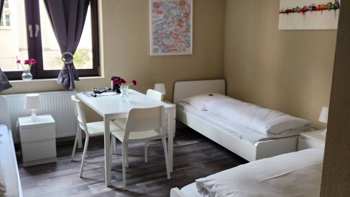 St. Johanner Markt Apartment | Apartment with 3 single beds