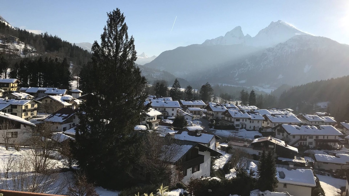 Mitterbach Apartment | Apartment with a direct view of the Watzmann