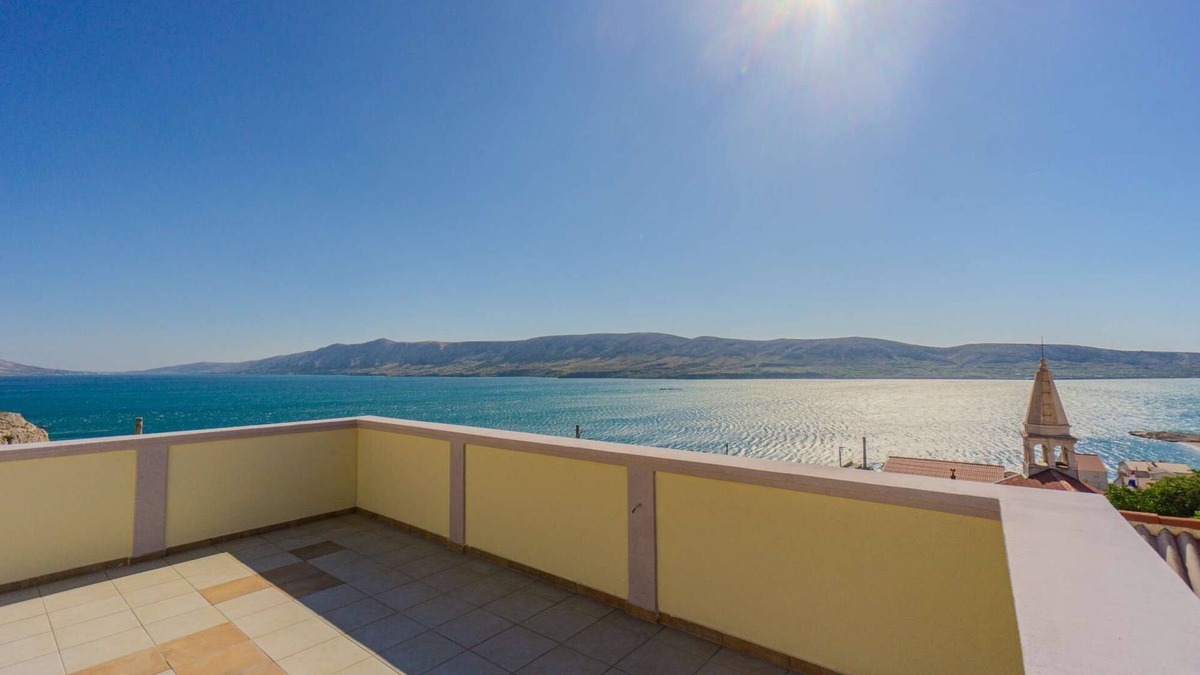 Zubovici Apartment | Apartment with balkony and sea view