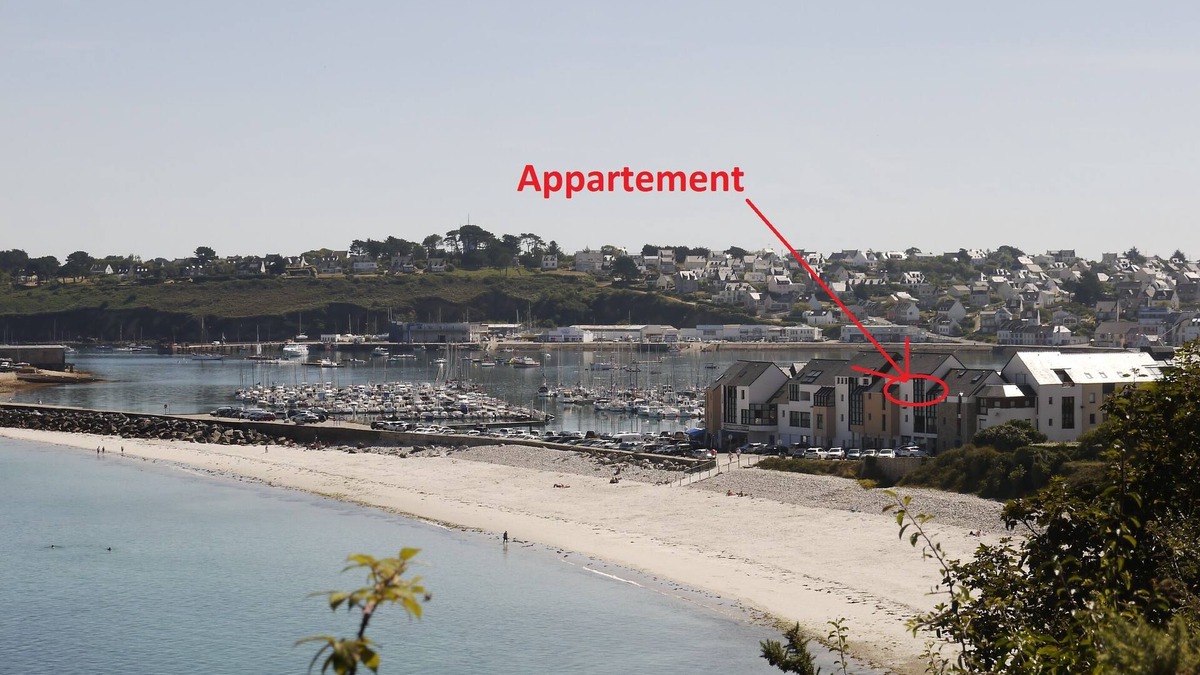 Camaret-sur-Mer Apartment | Apartment with sea view and pets welcome