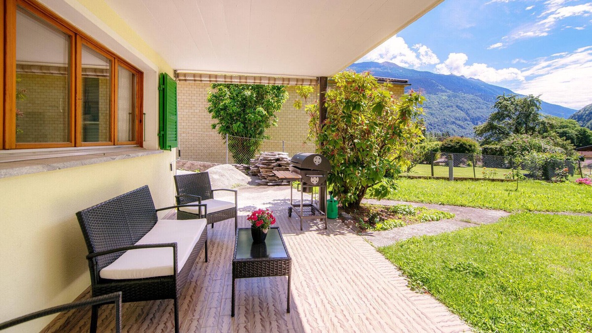 Faido Apartment | Apartment with garden in the mountains of Faido (GREEN FAIDO)