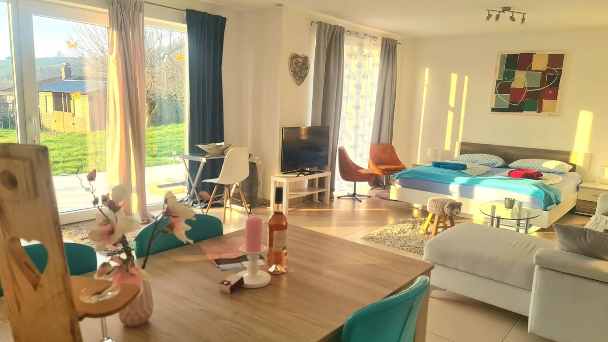 Klingenmuenster Apartment | Apartment with large sun terrace and stunning views