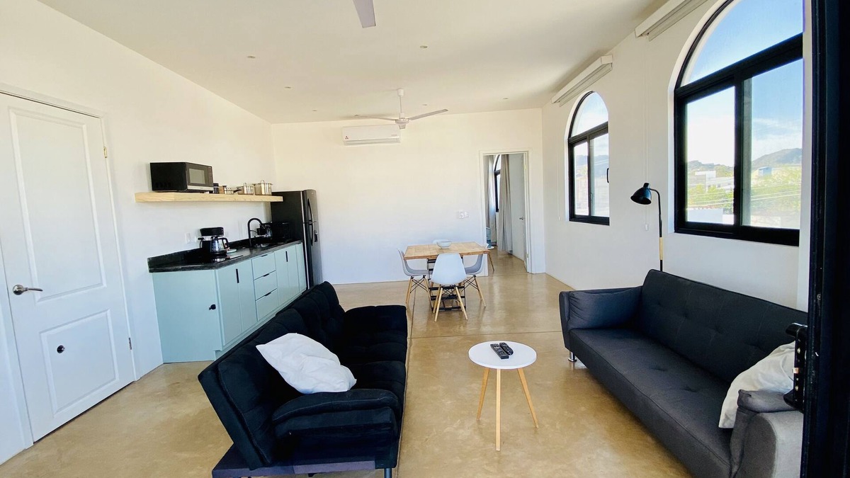 Central Sonora Apartment | Apartment with mountain view, private balcony and access to beach front terrace.