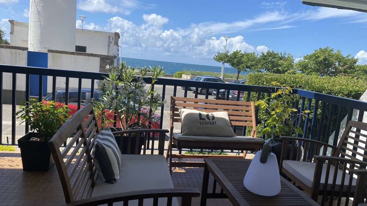 Concarneau Apartment | Apartment with sea view, city and beaches on foot