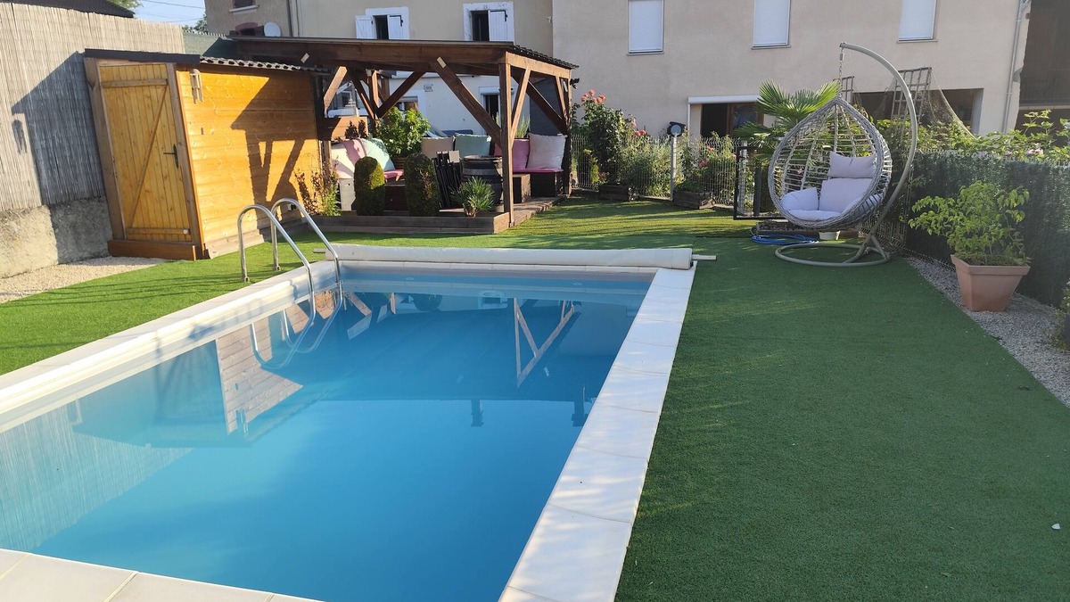 Charavines Apartment | Apartment with terrace and access to private pool near Lake Paladru