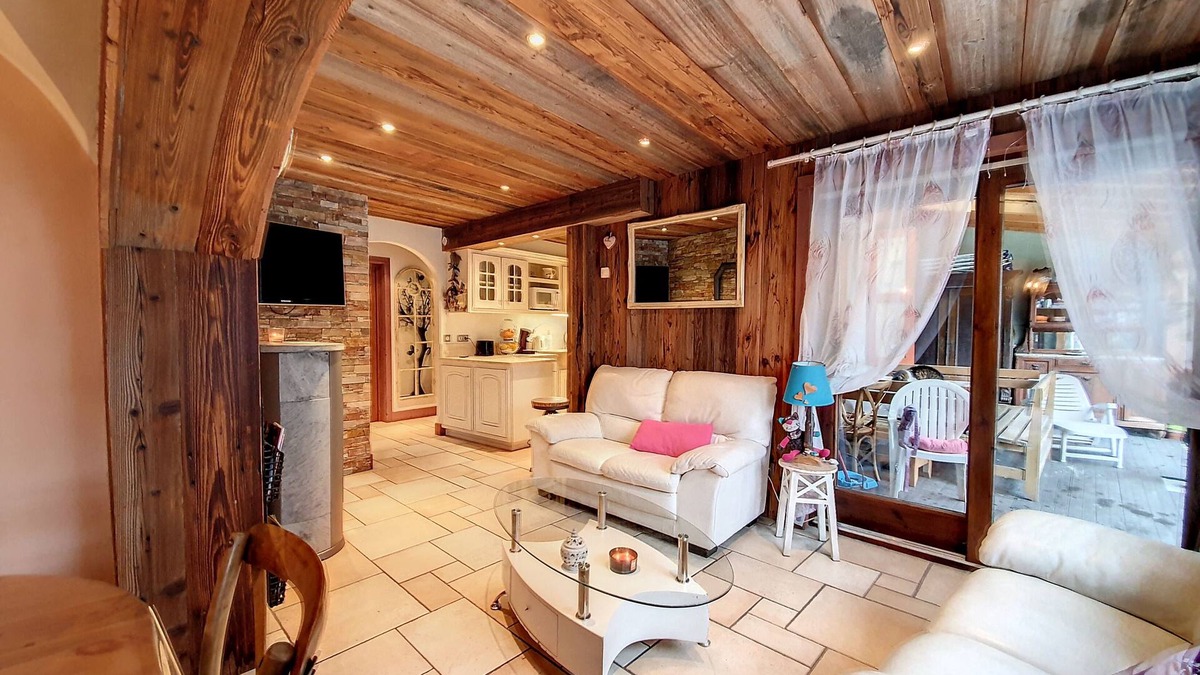 Moutiers Apartment | Apartment with terrace and private garden at the foot of the 3 Valleys
