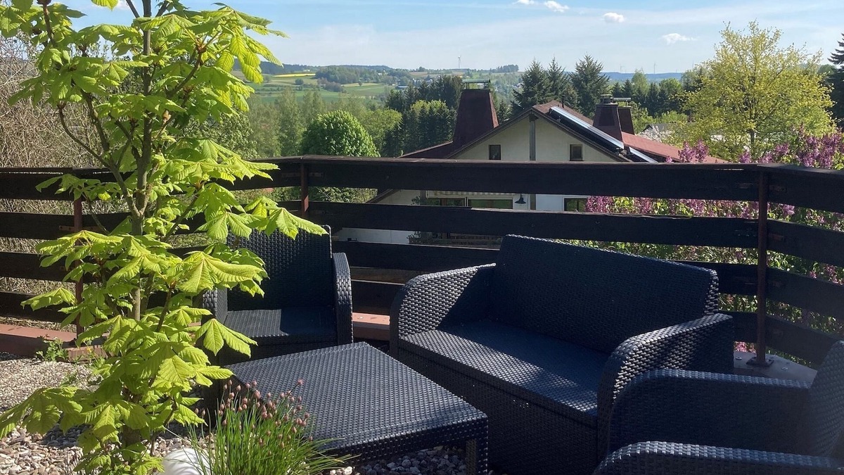 Trostau Apartment | Apartment with two balconies with a wonderful view