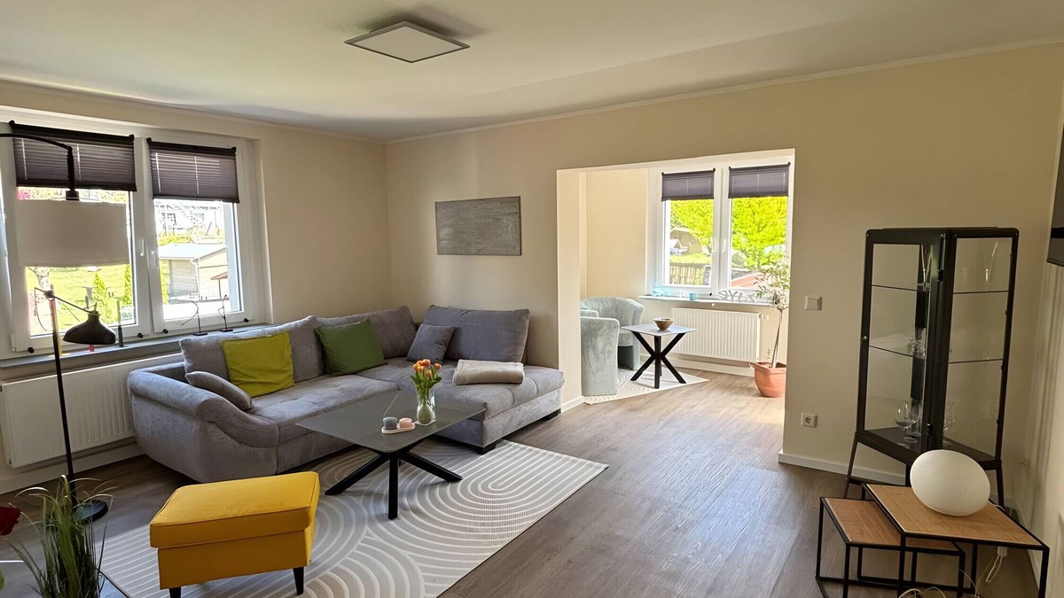 Bad Karlshafen Apartment | Apartment 'Wohnung 3' with Shared Terrace, Shared Garden and Wi-Fi