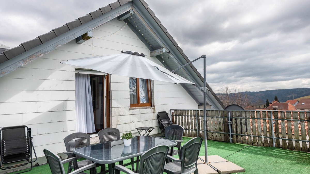 Gersbach Apartment | Apartment 'Zur Sonnenterrasse' with Mountain View, Shared Terrace and Wi-Fi
