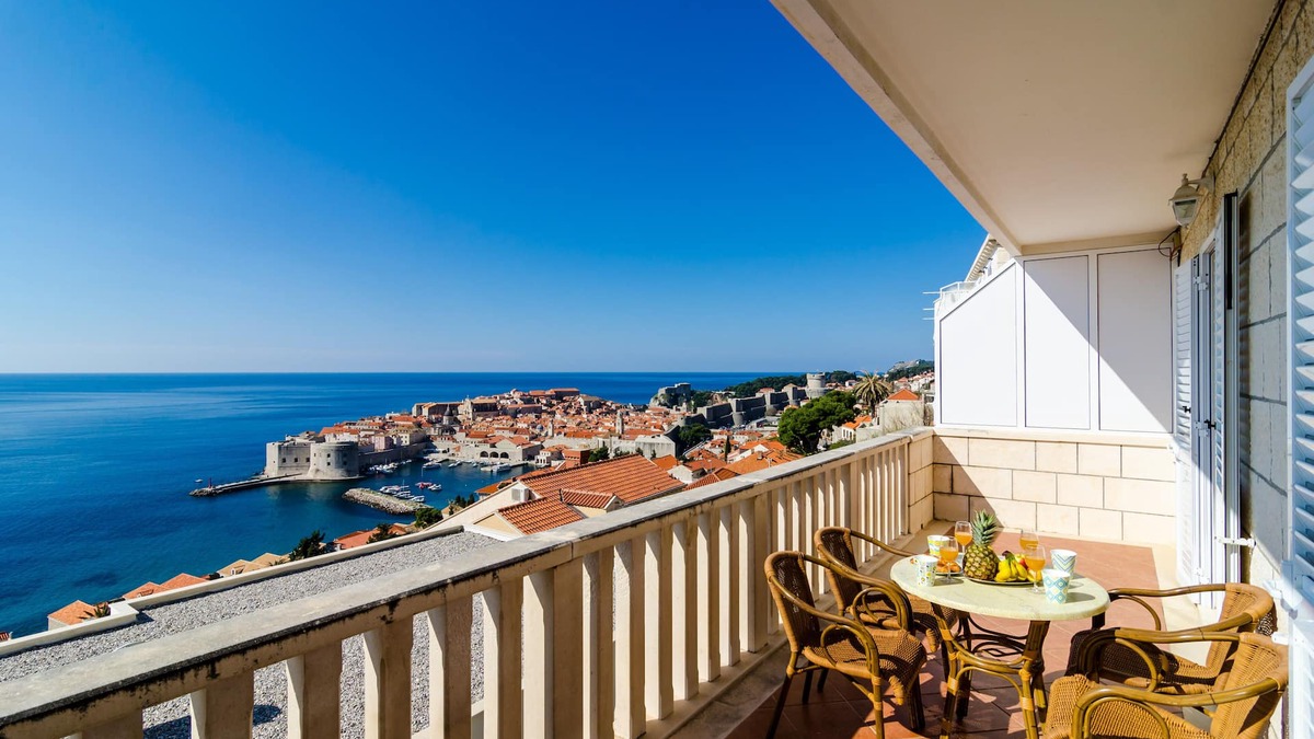 Ploce Apartment | Apartments Bonavista - Premium Two Bedroom Apartment with Balcony and Sea View (A2)