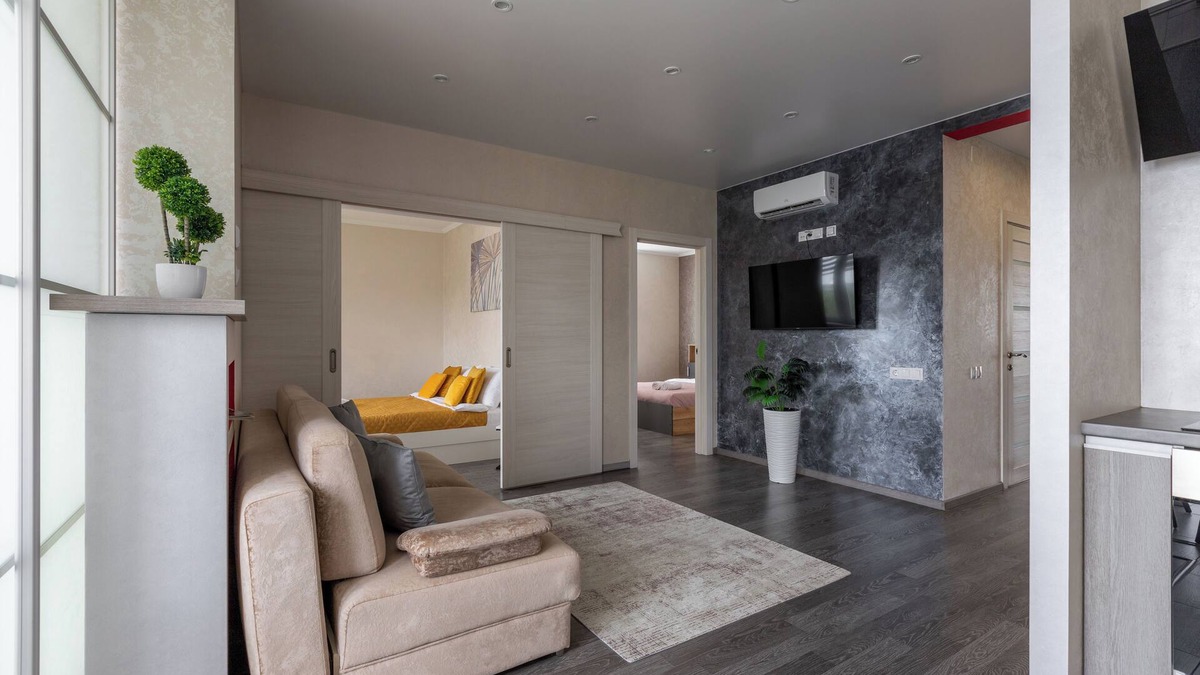 Pervomaysky District Apartment | Apartments near the National Library