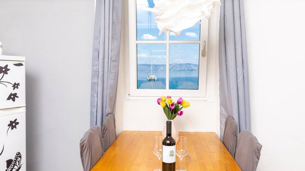 Zastrazisce Apartment | Apartments Vela Stiniva - Two Bedroom Apartment with Sea View and Terrace