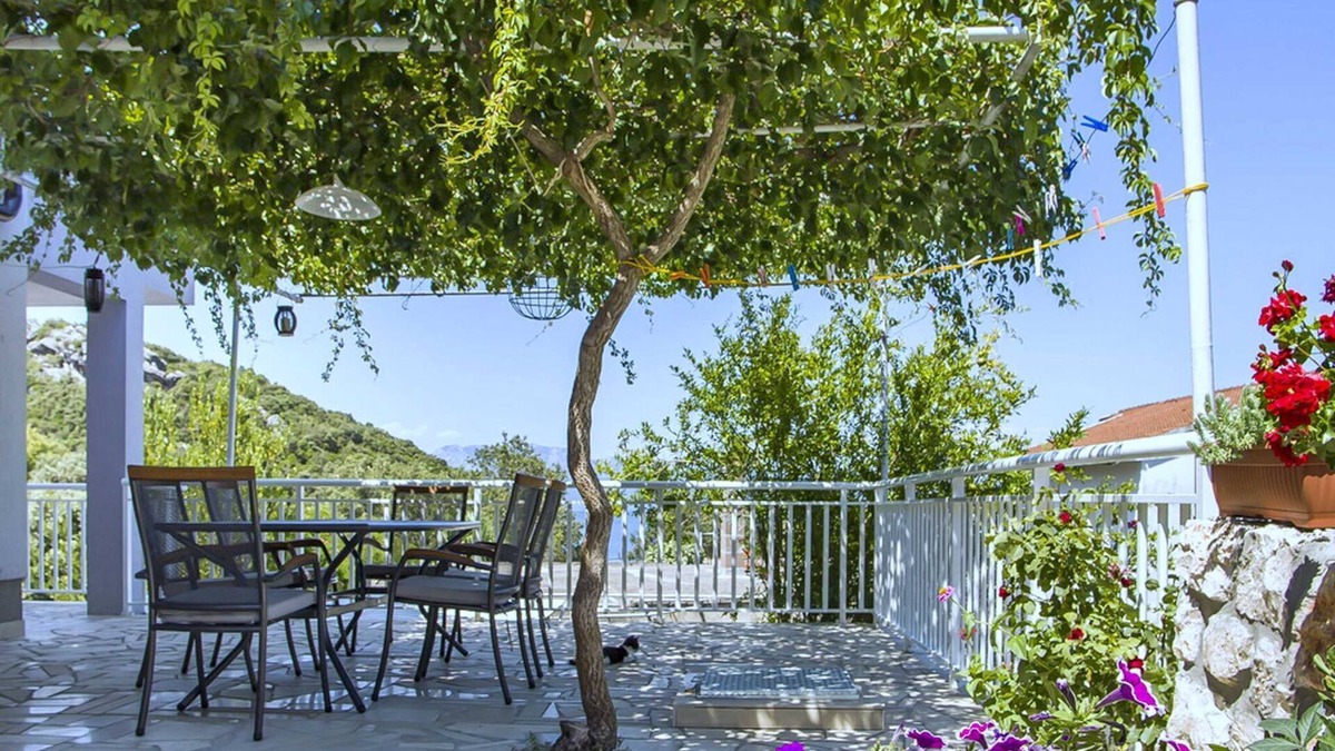 Orebic Apartment | Apartments Vesela - Premium One Bedroom Apartment with Terrace and Partial Sea View