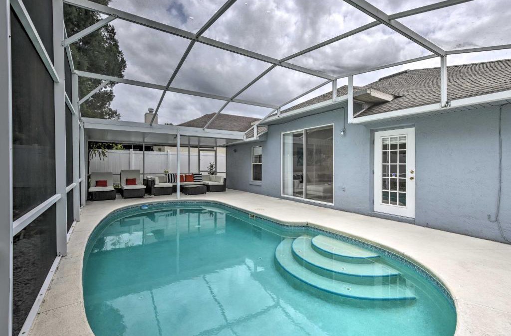 Apopka House | Apopka Single-Story Home with Private Lanai and Pool!