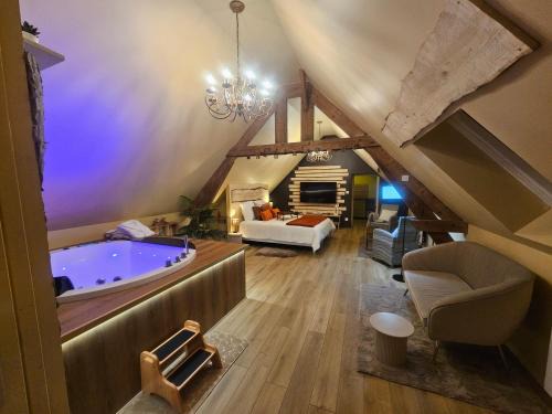 La Bassee Apartment | Appart Cosy avec SPA privatif proximité Lille, Le Chalet