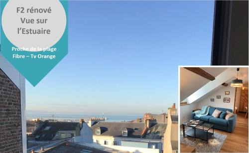 Cote Ouest Ormeaux Apartment | Appart LH L'Estuaire - F2 vue mer proximité plage
