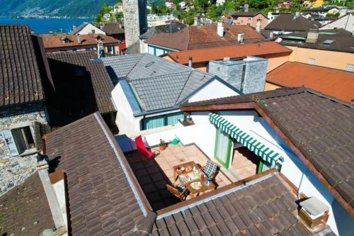 Ascona Apartment | Appartamento Ascona , rooftop terrace apartment