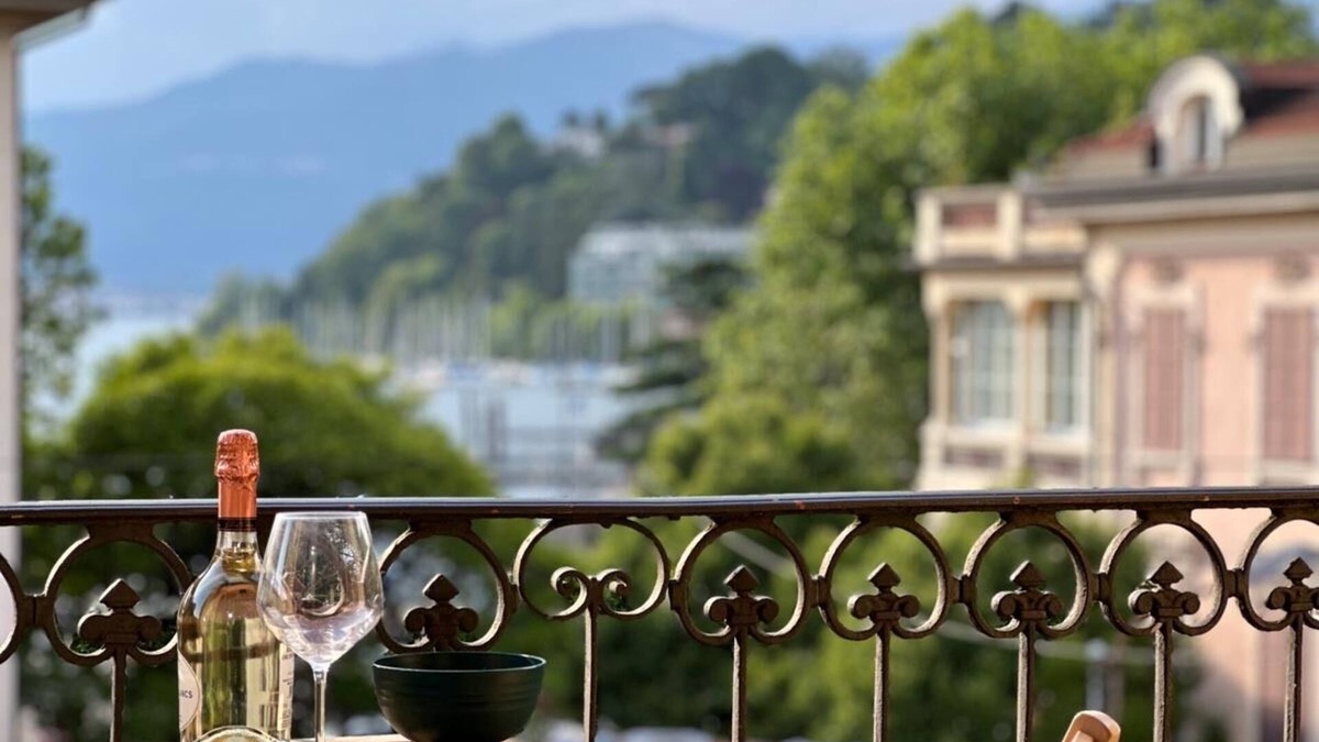 Laveno Apartment | Appartamento Maggiore: central, with partial lake view and free parking