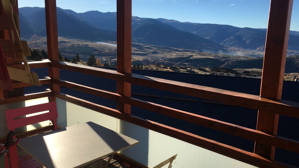 Font-Romeu-Odeillo-Via Apartment | Appartement T2 4 Pers. Font-romeu - Pic de Lours VUE Montagne - Face Télécabine