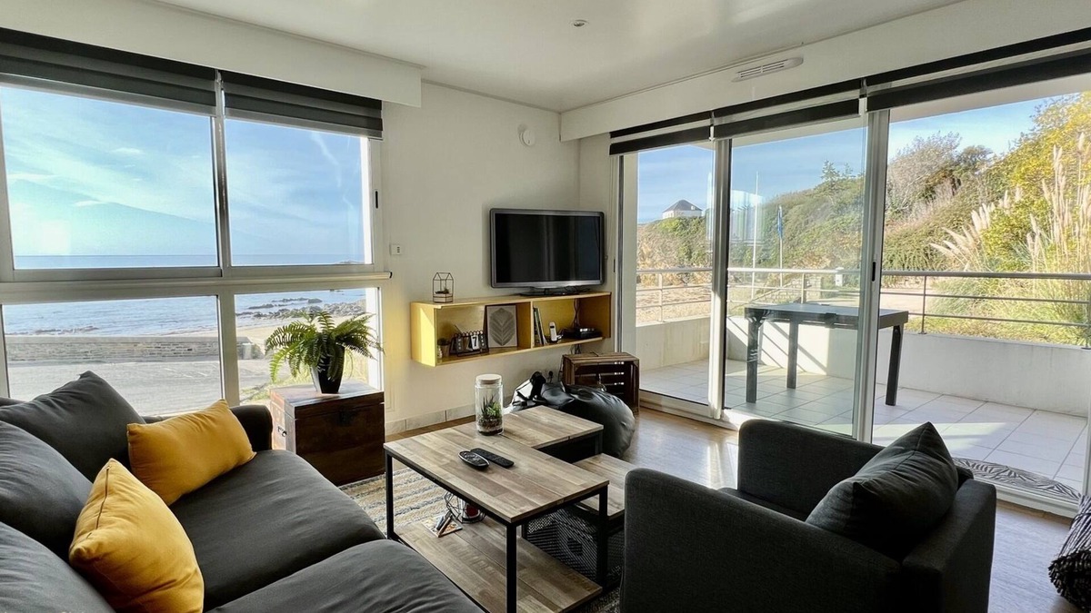 Le Pouldu Apartment | Appartement 5 Pers - Face MER - Plage - LE Pouldu - Clohars-carnoët