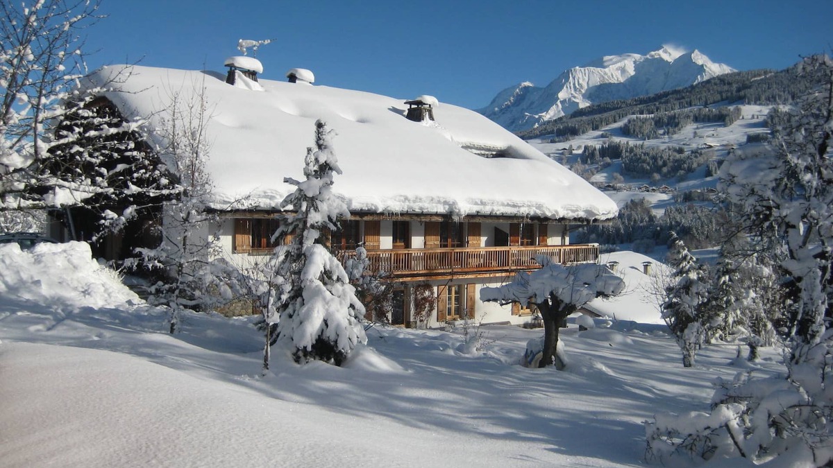 Demi-Quartier Apartment | Appartement 50m2 Megève/demi-quartier, vue Mt Blanc, Atelier D'artiste Rénové