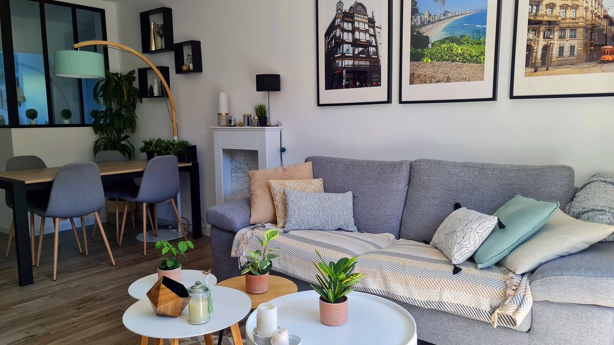 Chatou Apartment | Appartement 65m² Avec Jardin Période des Jeux Olympiques de Paris 2024