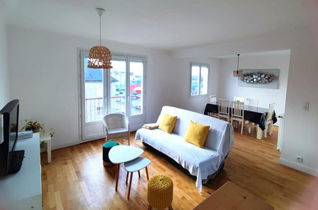 Centre ville - Urbanistes Apartment | Appartement 76m2 lumineux centre ville garage privé 3ieme étage sans ascenseur