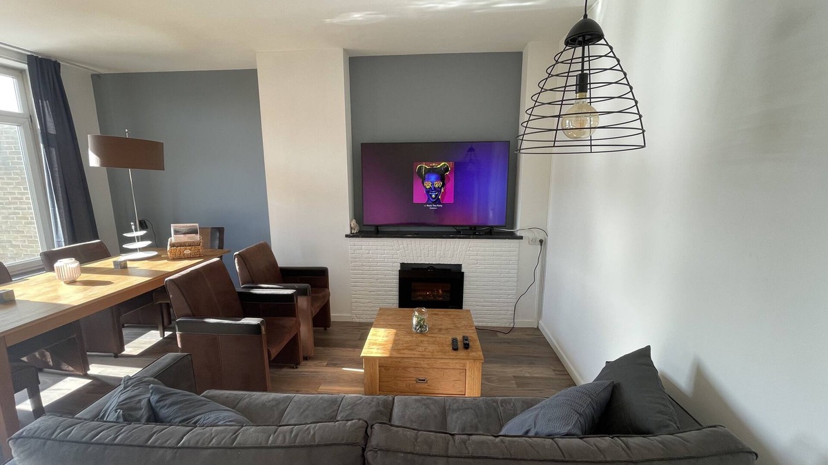 Arnhem Apartment | Appartement Arnhem 4 Min>centrum Groot Balkon 3 Slaapkamers Living&nieuwe Keuken