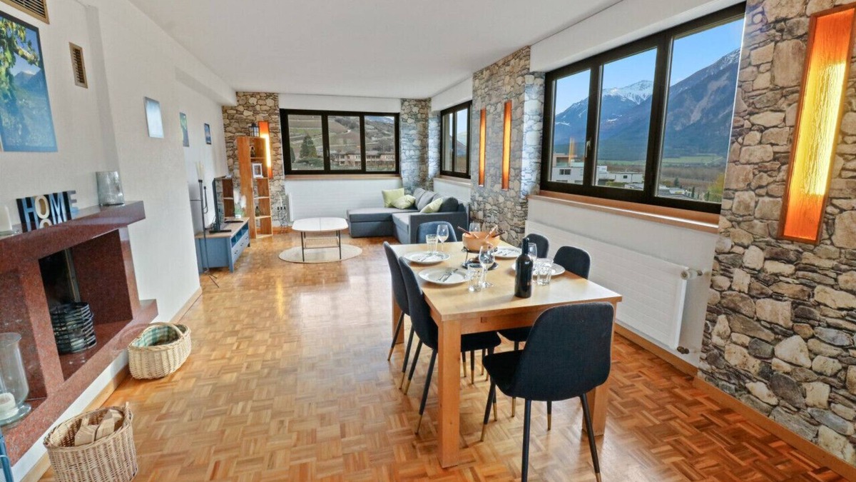 Salgesch Apartment | Appartement au Coeur du Vignoble