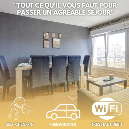 Reims Apartment | Appartement confortable à proximité du centre ville