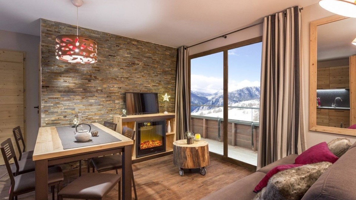 Les Boisses Condo | Appartement Confortable pour la Famille + Cheminée | Superb pour Vos Prochaines Vacances de Ski