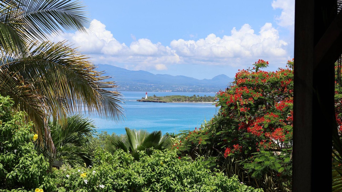 Dampierre Apartment | Appartement Cosy vue sur L'îlet du Gosier, Grande Terrasse