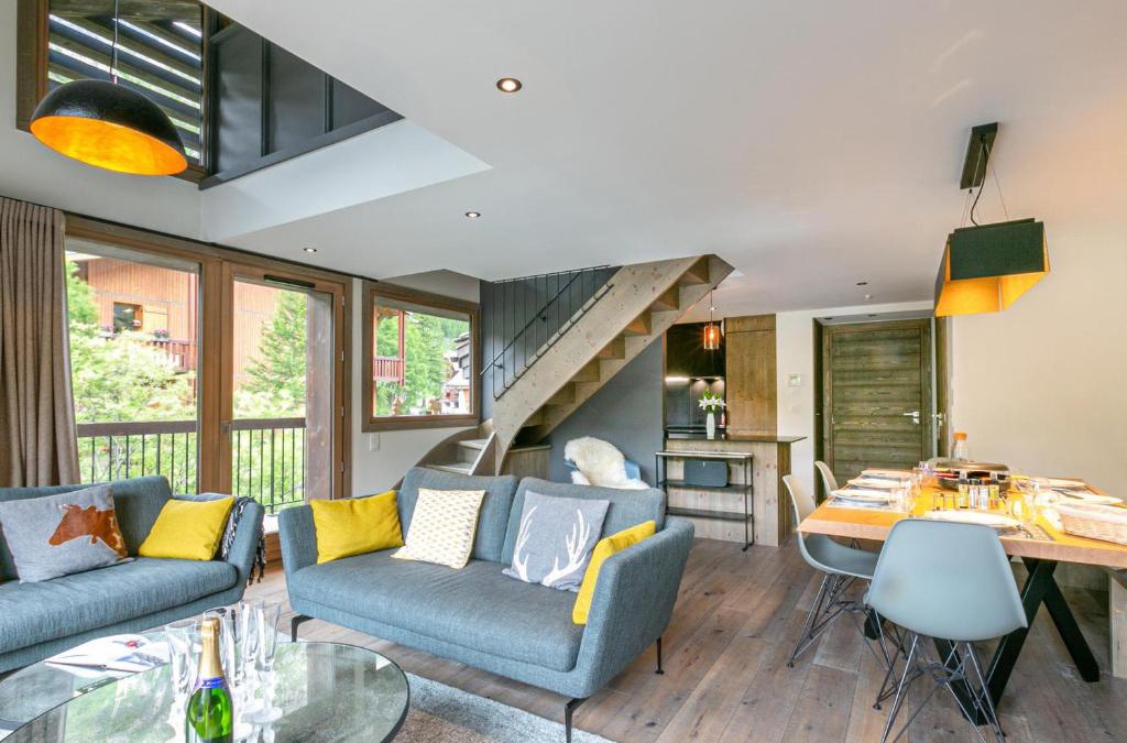 Le Cret Apartment | Appartement de Standing en Duplex à Val-d'Isère avec Balcon, Parking et Wifi - FR-1-694-22