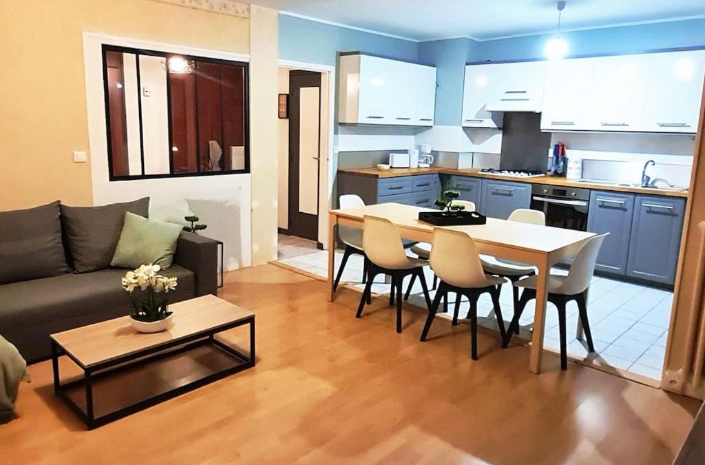 Herouville-Saint-Clair Apartment | Appartement idéal mission pro et télétravail