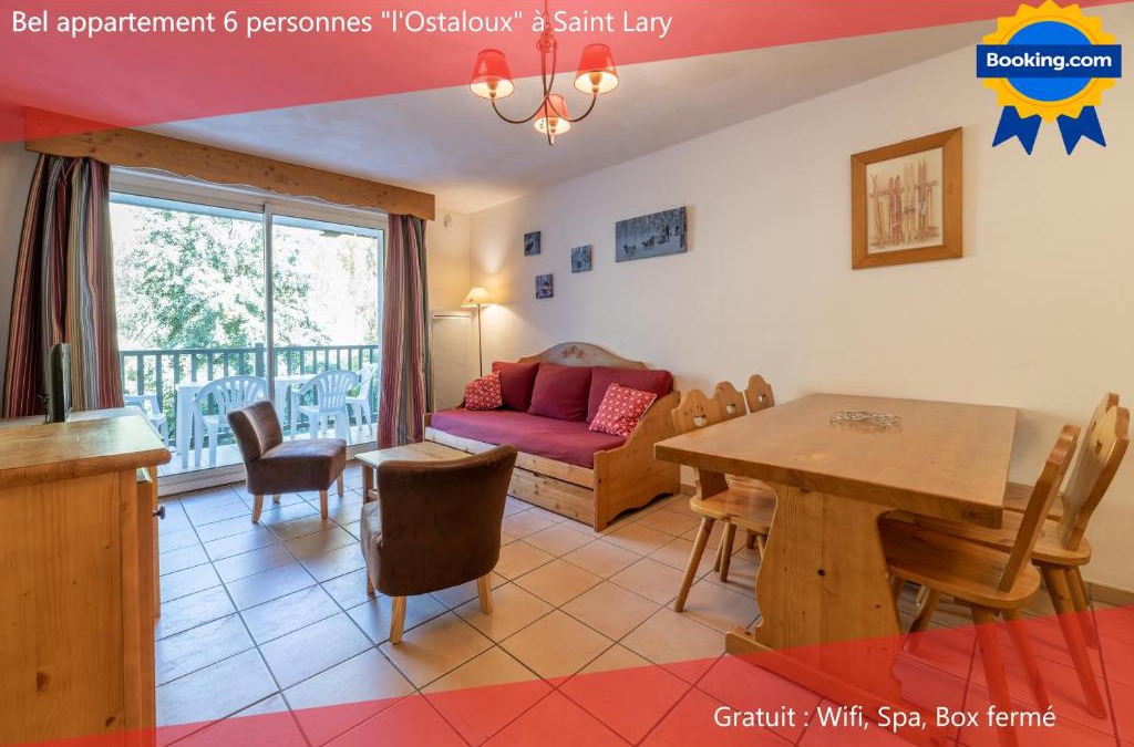 Vielle-Aure Apartment | Appartement "L'Ostaloux" 6 personnes - Saint Lary Soulan