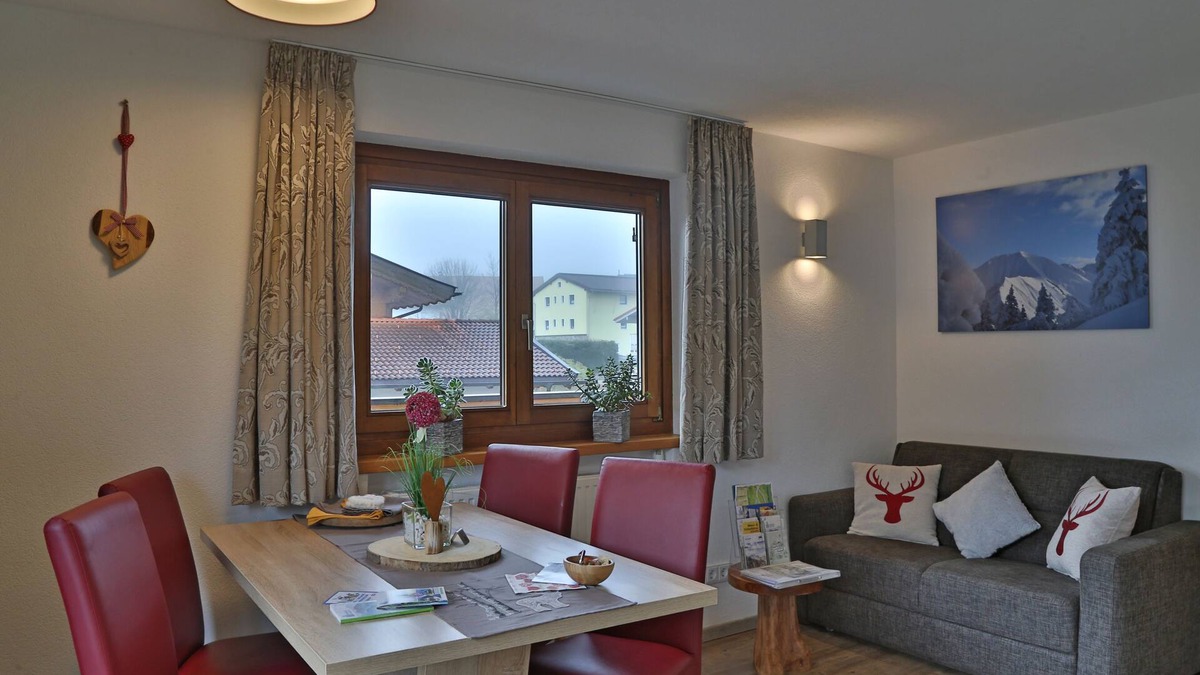 Bichlbach Apartment | Appartement mit Bergblick