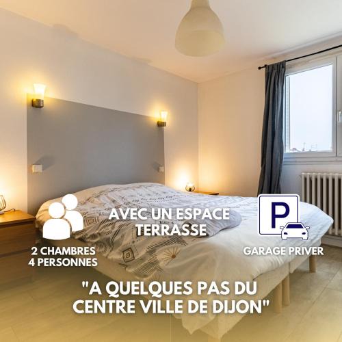 Montmuzard Apartment | Appartement parking Dijon Auditorium proche centre