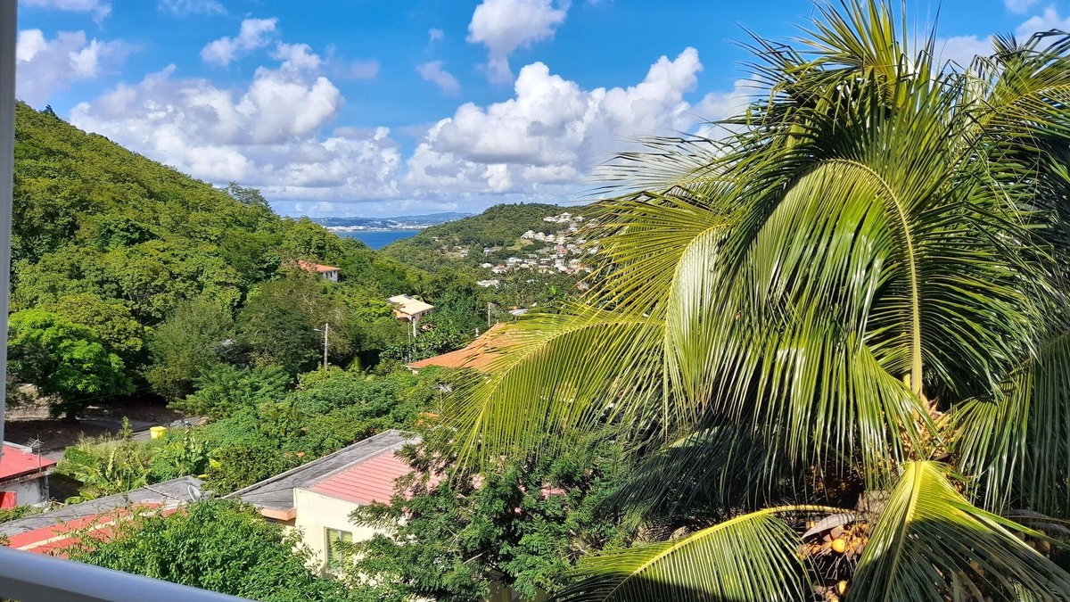 Les Anses-d'Arlets Apartment | Appartement Serenite - VUE MER - Trois Ilets Martinique - 2 Adultes 1enft